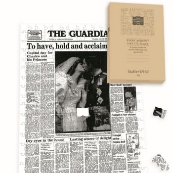 Personalised 'The Guardian Observer' Front Page Puzzle, 2 of 3