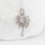 Sterling Silver Palm Tree Necklace, thumbnail 4 of 12