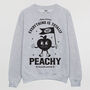 Everything Is Peachy Men’s Graphic Sweatshirt, thumbnail 3 of 3