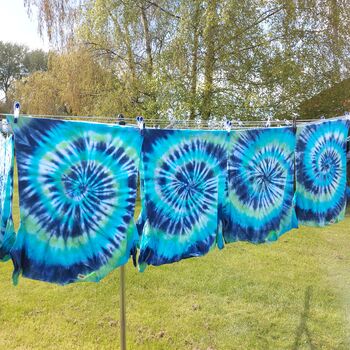 Kids Spiral Tie Dye Tshirt, 7 of 9