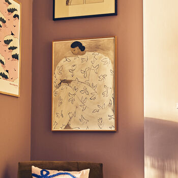 White Flowers Art Print, 2 of 5