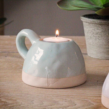 Ceramic Tea Light Holder, 2 of 3