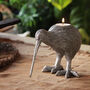 Kiwi Bird Tea Light Holder In Gold And Silver, thumbnail 1 of 6
