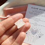 Clear Quartz Merkaba Star Crystal Gift With Pouch, thumbnail 2 of 7