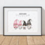 Personalised Gnome Family Print, thumbnail 4 of 5