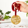 'You're On The Nice List' Chocolate Gold Medal, thumbnail 1 of 6