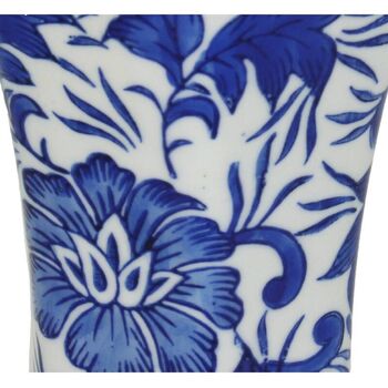 Dutch Blauw Vase Emmen White Blue Porcelain Ceramic, 5 of 6