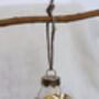 Gold Leaf Christmas Tree Baubles, thumbnail 2 of 4