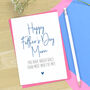 Funny Fathers Day Card For Mum 'Big Balls', thumbnail 2 of 3