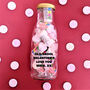 Personalised Love Hearts Gift Bottle, thumbnail 1 of 2