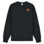 Organic Cotton Adults Embroidered Hedgehog Sweatshirt, thumbnail 12 of 12