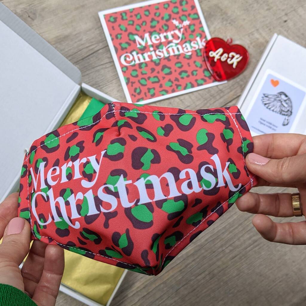 Christmas 2020 Facemask Letterbox Gift Set By Hands & Hearts