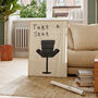 Take A Seat Retro Living Room Wall Art Print, thumbnail 1 of 10
