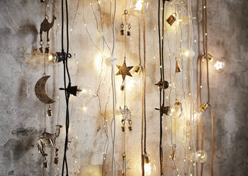 Madam Stoltz Indoor Wire Lights W/ Stars, 8 of 10