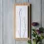 Shepherds Purse Plaster Cast Wall Art, thumbnail 3 of 8