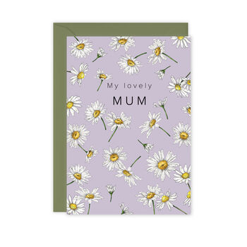 Champ De Fleur 'My Lovely Mum' Botanical Card, 2 of 2