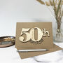 Personalised 50th Birthday Card, thumbnail 4 of 12