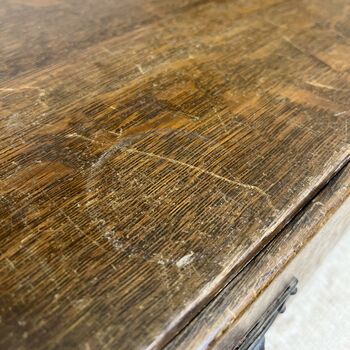 Antique Oak Filing Storage Drawers, 7 of 7