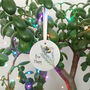 Bee Happy Ceramic Hanging Decoration, thumbnail 2 of 8