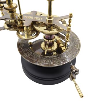 Personalised Handmade Orrery Solar System Model, 3 of 12