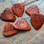 Happy Father's Day Exotic Timber Guitar Pick And Gift Box, thumbnail 4 of 11