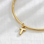 Personalised Chunky Initial Bangle, thumbnail 3 of 7