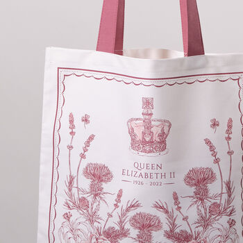 Queen Elizabeth II Commemorative Canvas Bag, 6 of 7
