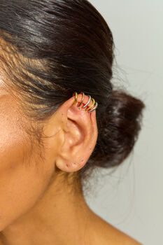 Waterfall Top Ear Multi Colour Cuff, 2 of 7