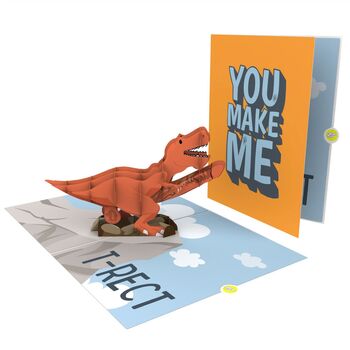 You Make Me Trect! Cheeky Love Card With Funny 3D Pop Up, 4 of 9
