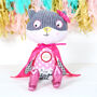 Super Hero Cat With Personalised Cape, thumbnail 1 of 4