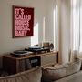 It's Called House Music, Baby Print | Typographic Poster | Wall Art | Aesthetic | Trendy | Music | Dj | Club | Groovy | Artwork, thumbnail 5 of 10