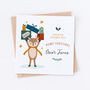 Personalised Reindeer Christmas Card, thumbnail 2 of 2