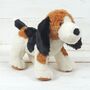Three Puppy Dog Soft Toys, Perfect For Dog Lovers, thumbnail 5 of 7