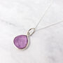 Alexandrite Colour Changing June Birthstone Necklace, thumbnail 1 of 6