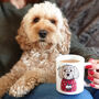 Personalised Christmas Dog Lover Stocking Filler Mug, thumbnail 1 of 10