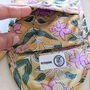 Block Print Mobile Phone Purse Fair Trade Crossbody Bag, thumbnail 6 of 6