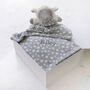 Personalised Unisex Lamb Comforter Blanket Set, thumbnail 4 of 9