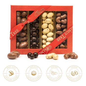 Assorted Chocolate Nut Gift Box, 6 of 8