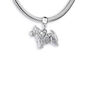 Westie Sterling Silver Charm, thumbnail 7 of 10