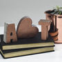 Personalised Small Concrete Copper Letter, thumbnail 6 of 8