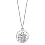 Modern Sterling Silver St Christopher Necklace, thumbnail 4 of 6