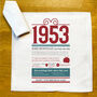 Personalised 70th Birthday Gift Handkerchief Pair, thumbnail 4 of 10