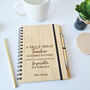 Personalised 'Truly Great Teacher' Notebook, thumbnail 1 of 2