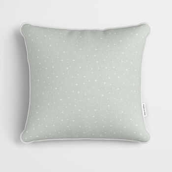 Personalised Green Woodland Christmas Cushion, 3 of 7