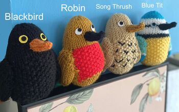 British Garden Birds Knitting Pattern, 2 of 3