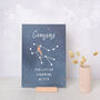 Star Sign Zodiac Astrology A4 Wall Art Print, thumbnail 2 of 8