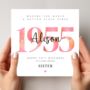 Personalised 70th Birthday Card 1955 For Her, thumbnail 1 of 2