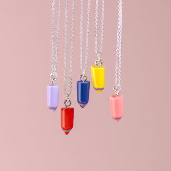 Cute Pencil Necklace Teacher Gift, 2 of 6