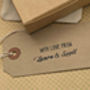 'With Love' Personalised Wedding Favours Stamp, thumbnail 3 of 3
