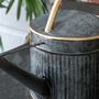 Sylvie Galvanised Watering Can, thumbnail 2 of 3